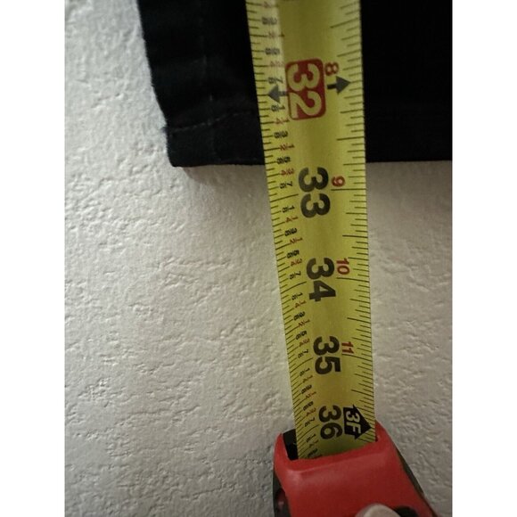 BEBE Women’s Bedazzled Logo Mid Rise Slim Fit Black Jeans Size 31 - Picture 9 of 9